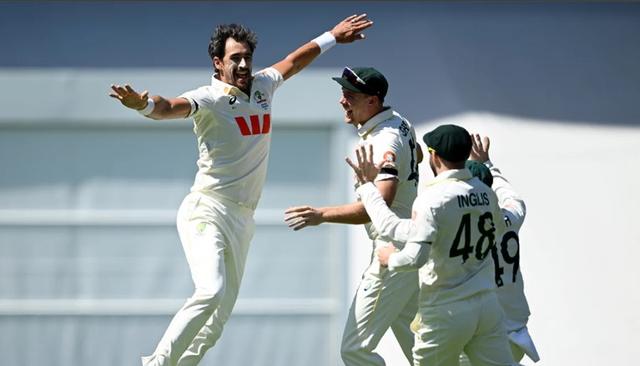 Mitchell Starc surpasses Wasim Akram to become the most successful left-arm pacer in Test history