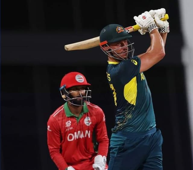 Stoinis' whirlwind 67* helps Australia topple Oman by 39 runs