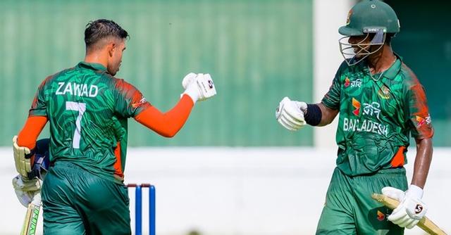 Bangladesh U19 complete record-chase against Afghanistan in Youth Asia Cup opener