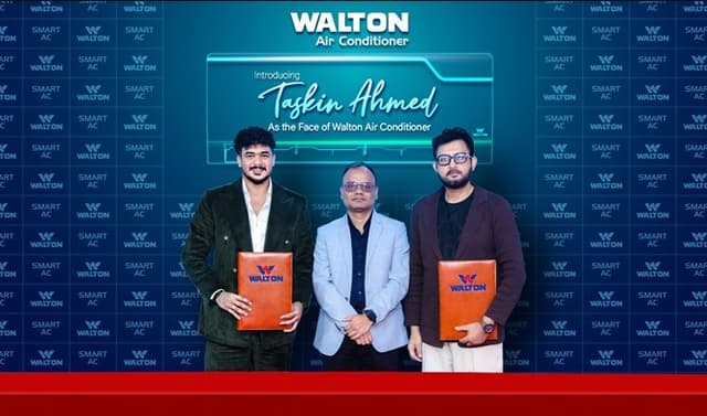 Taskin Ahmed becomes face of Walton AC