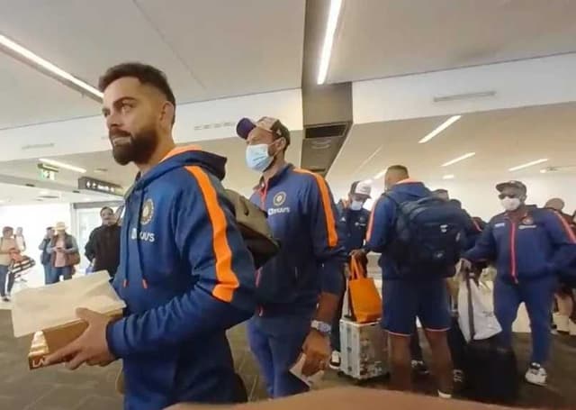 Indian team arrives in Brisbane ahead of two warm up games