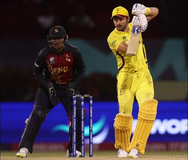 Bowlers rip through PNG to set up Uganda's maiden win in T20 World Cup 
