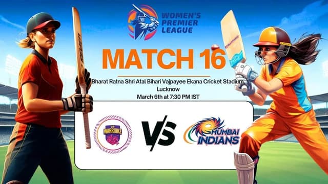 UP Warriorz vs Mumbai Indians WPLT20 2025 Match 16, Dream 11 Prediction, Fantasy Cricket