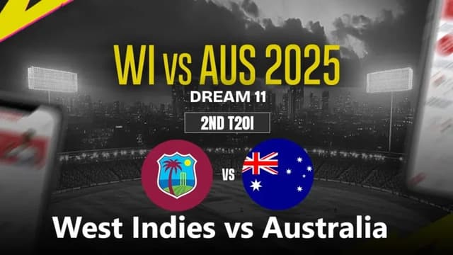 West Indies vs Australia 2nd T20I Match, Dream 11 Prediction, Fantasy Cricket