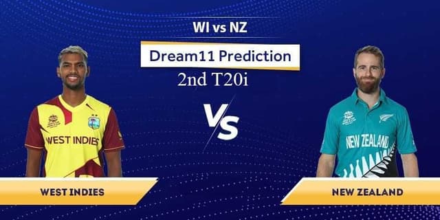 West Indies vs New Zealand, 2nd T20i, Dream11 Prediction, Fantasy Cricket