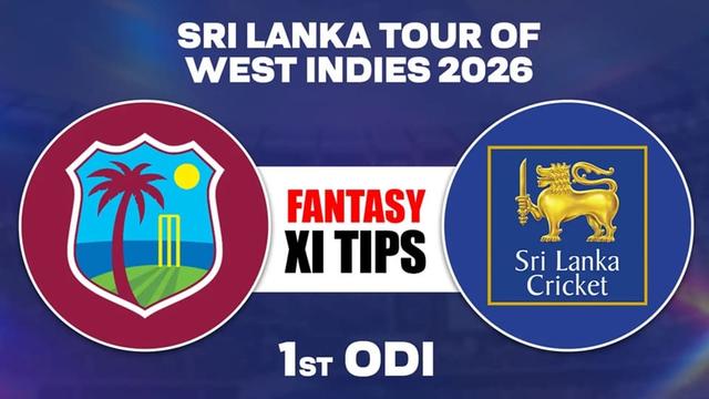 West Indies vs Sri Lanka 1st ODI Match, Dream 11 Prediction, Fantasy Cricket
