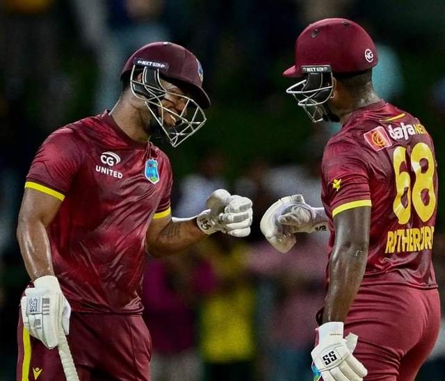 Evin Lewis's whirlwind 102* aids West Indies secure a thrilling victory in the third ODI 