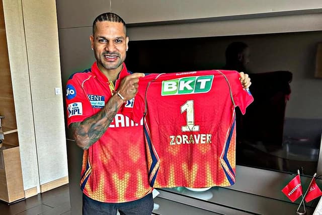 Shikhar Dhawan's Heartfelt Message to Son Zoravar During IPL 2024 "You’re Always with Me, My Boy"