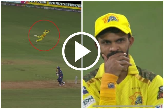 IPL 2024 : [ WATCH ] Ravindra Jadeja's Spectacular Catch to Dismiss KL Rahul CSK vs LSG 