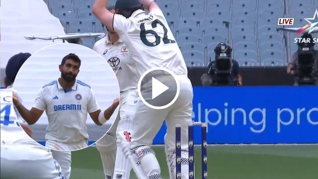 [WATCH] Jasprit Bumrah's Lethal Delivery Dismisses Travis Head for a Duck in Fourth BGT Test
