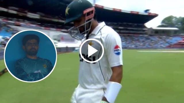 WATCH: Babar Azam Gets Out in Virat Kohli Style, Hits 4000 Test Runs Milestone SAvsPAK 2024
