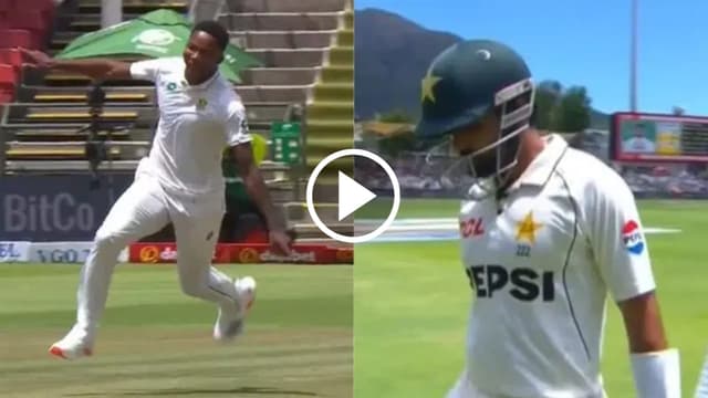 WATCH: Kwena Maphaka Makes History by Dismissing Babar Azam in All Three Formats SAvsPAK 2024-25