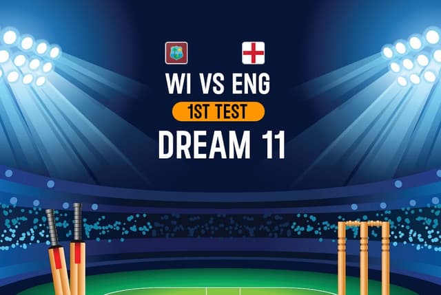 WI vs ENG 1st Test: Dream 11 prediction, Fantasy Cricket Tips & Tricks, Pitch Report, Head to Head & Match Prediction