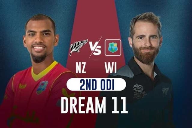 West Indies vs New Zealand, 2nd ODI, Dream11 Prediction, Fantasy Cricket