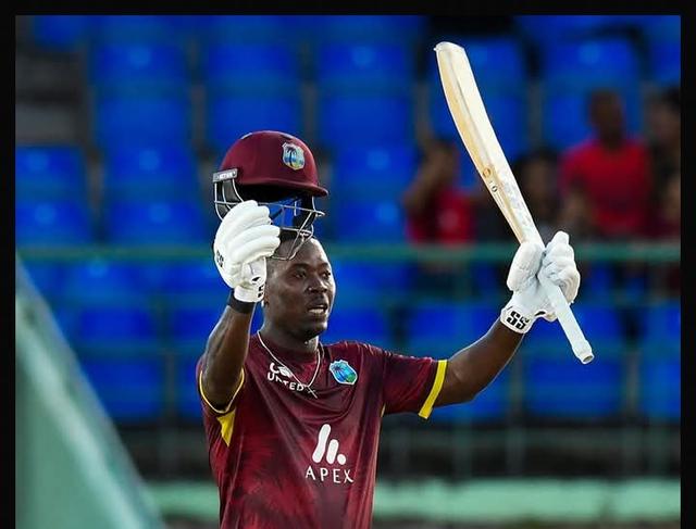 Sherfane Rutherford's swashbuckling 113 propels West Indies go 1-0 up