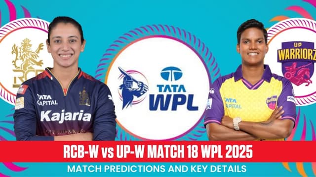 WPL 2025 Match 18 Prediction: UP Warriorz vs Royal Challengers Bengaluru, Who Will Win Today's UP-W vs BLR-W Match ?