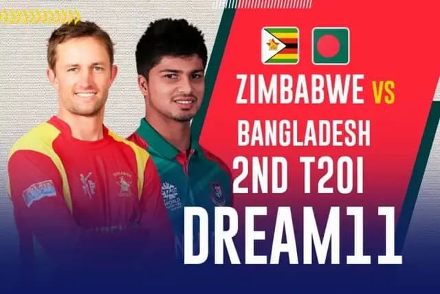 Zimbabwe vs Bangladesh, 2nd T20 T20i, Dream11 Prediction, Fantasy Cricket