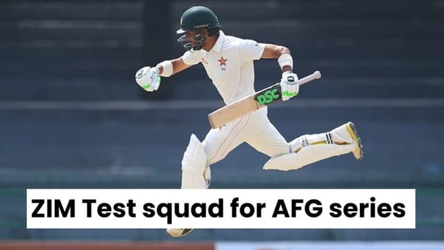 Zimbabwe Announce Squad for One-Off Test against Afghanistan