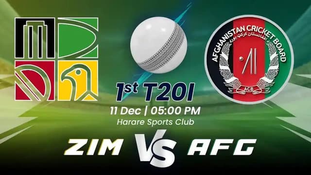 Zimbabwe vs Afghanistan 1st T20I Match, Dream 11 Prediction, Fantasy Cricket