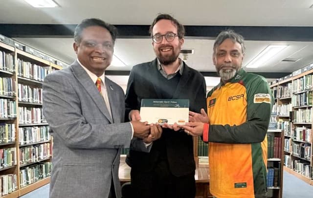 Zunaid Paiker’s “Memorable Match Tickets” added to MCC library at Lord’s