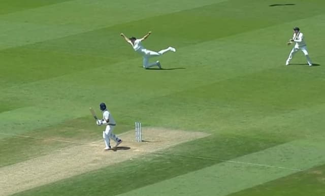 Watch: Cameron Green takes a screamer to dismiss Ajinkya Rahane