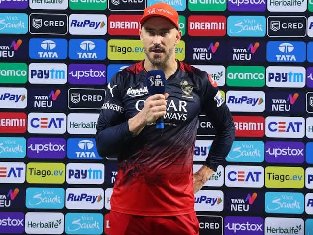 "It's a tough pill to swallow"- Faf Du Plessis after the defeat to Mumbai Indians at the Wankhede