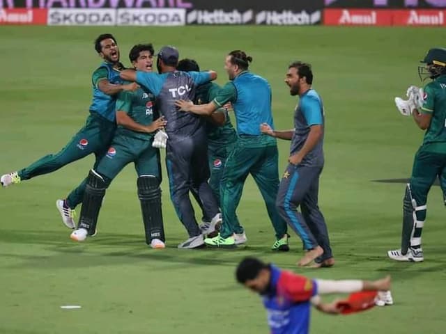 Late heroics from Shadab Khan and Naseem Shah help Pakistan win a thriller against Afghanistan