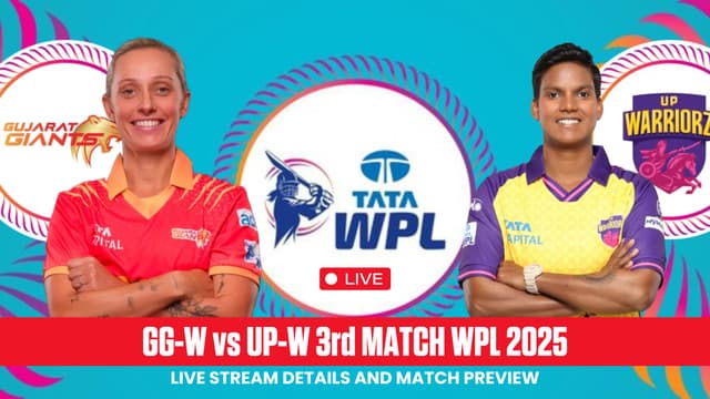 GG-W vs UP-W, 3rd Match WPL 2025: Live Streaming, Where to Watch, and Match Preview
