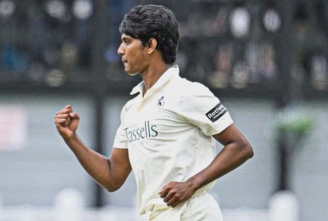 Hasan Mahmud takes 9 wickets on dream County debut for Kent