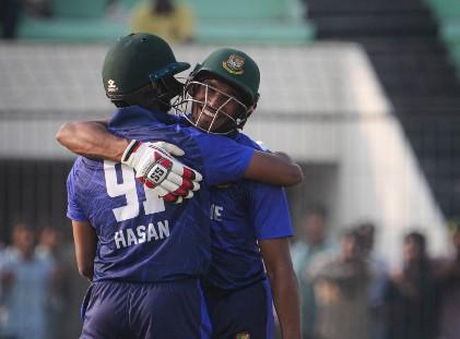 Hasan-Musfik's incredible last-wicket partnership seals win for East Zone in BCL