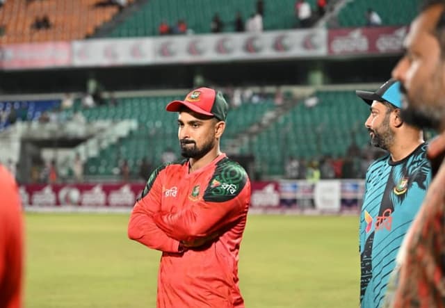 Litton blames dew and changing conditions after T20I whitewash against West Indies