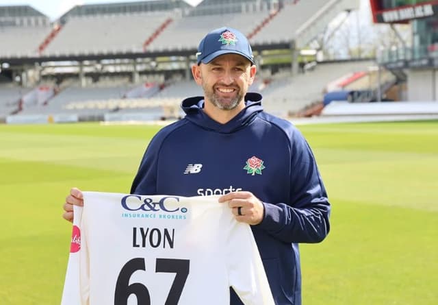 Nathan Lyon excited to play with James Anderson at Lancashire