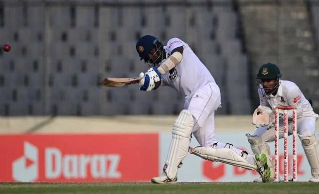 Mathews inspires Sri Lanka to stay firm on rain-affected day