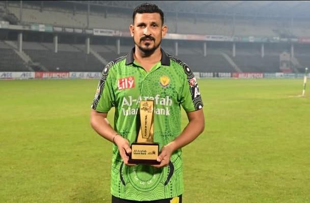 Nasir Hossain dedicates NCL T20 title to his child