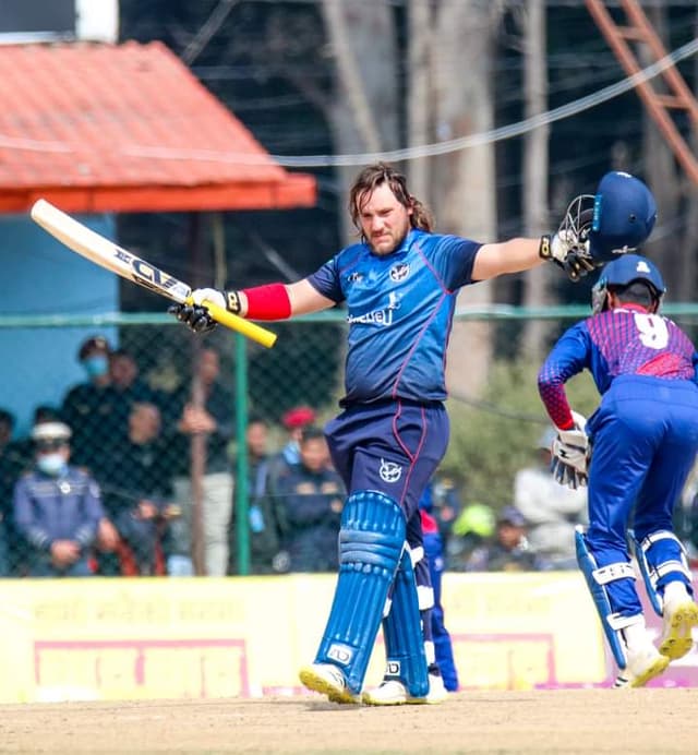 Namibian batter Nicol Loftie- Eaton becomes the fastest to reach hundred in T20I Cricket