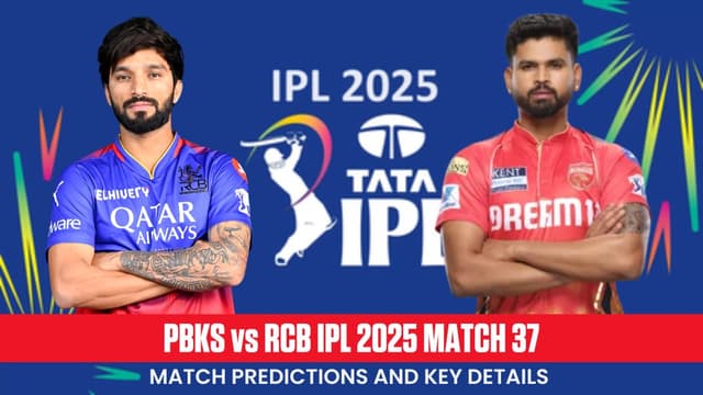 PBKS vs RCB IPL 2025 Match 37 Prediction, Who Will Win Today’s Match?
