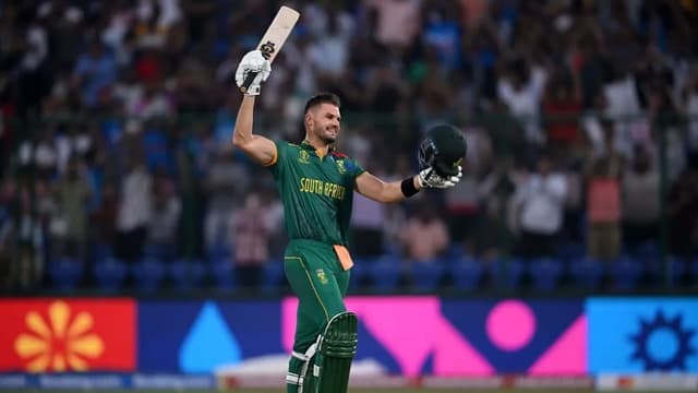 Aiden Markram sets a new record for fastest century in World Cup history