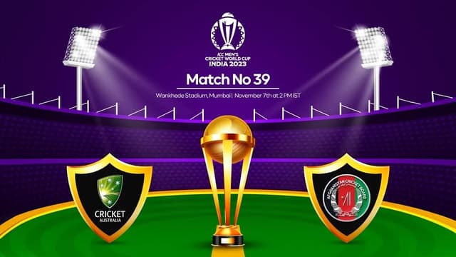 Australia vs Afghanistan Match 39, ICC World Cup 2023, Dream 11 Prediction, Fantasy Cricket