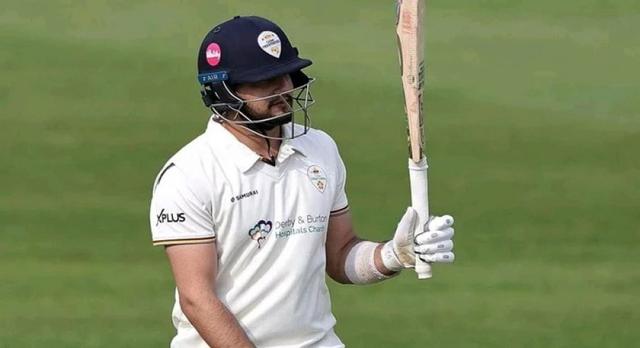 Haider Ali scores a century for Derbyshire