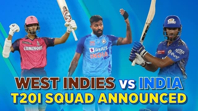India announce squad for T20I series against West Indies
