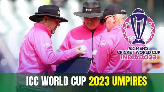 Match Officials announces for ODI World Cup 2023 semifinals