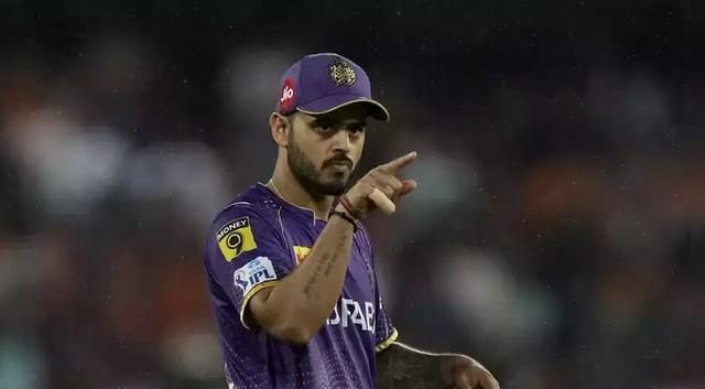 Nitish Rana fined for slow over-rate against CSK