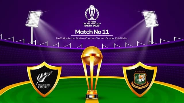 New Zealand vs Bangladesh Match 11, ICC World Cup 2023, Dream 11 Prediction, Fantasy Cricket