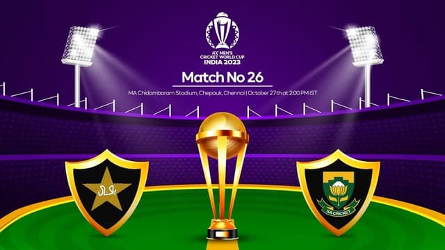 Pakistan vs South Africa Match 26, ICC World Cup 2023, Dream 11 Prediction, Fantasy Cricket