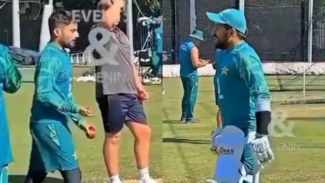 Heated argument between Sarfaraz and Saud Shakeel goes viral during practice session