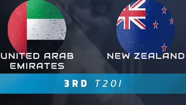 UAE vs New Zealand 3rd T20, Dream 11 Prediction, Fantasy Cricket