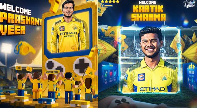Chennai Super Kings rewrite IPL history with massive deals for two uncapped stars