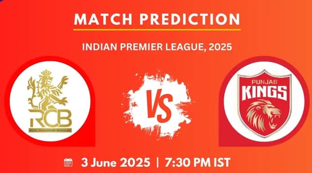 Royal Challengers Bengaluru vs Punjab Kings IPL 2025 Final Match, Dream 11 Prediction, Fantasy Cricket