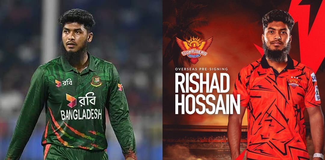 Rishad Hossain signs for Sunrisers Eastern Cape in SA20