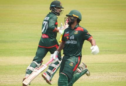 Saif Hassan’s 138 leads team A to 128-run win in Mirpur